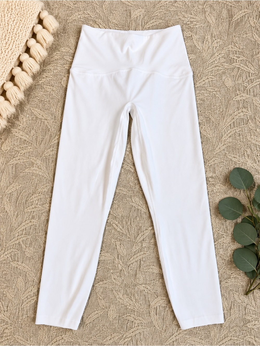 Spanx Booty Boost 7/8 White High-Waist Leggings